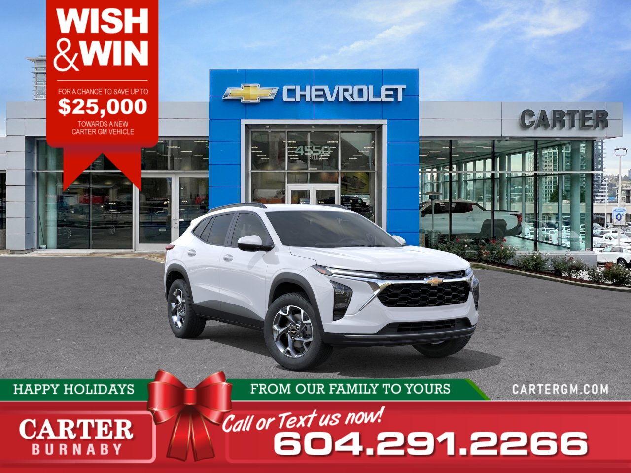 New 2026 Chevrolet Trax LT FWD | WISH & WIN - SAVE UP TO $25,000! for sale in Burnaby, BC