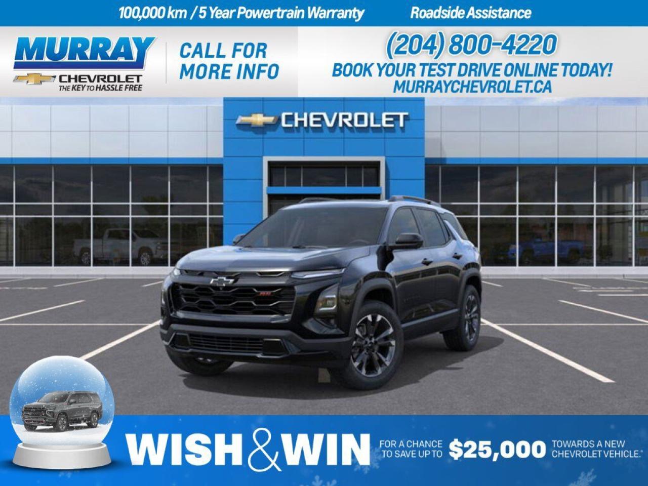 New 2026 Chevrolet Equinox AWD RS for sale in Winnipeg, MB