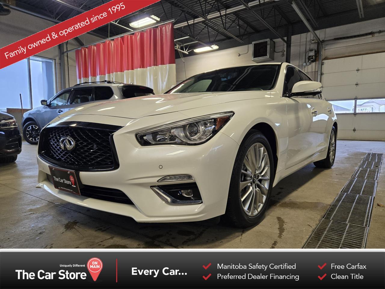 Used 2021 Infiniti Q50 AWD | Bose | Remote Start | No Accidents for sale in Winnipeg, MB