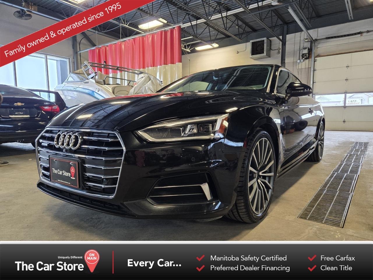 Used 2018 Audi A5 Coupe | Quattro AWD | 1 Owner | Clean Title for sale in Winnipeg, MB