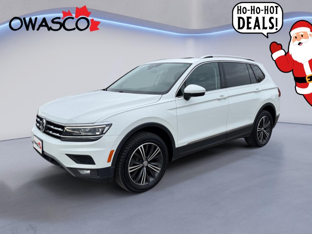 Used 2021 Volkswagen Tiguan 2.0L Highline 4Motion! Leather! Certified! for sale in Whitby, ON