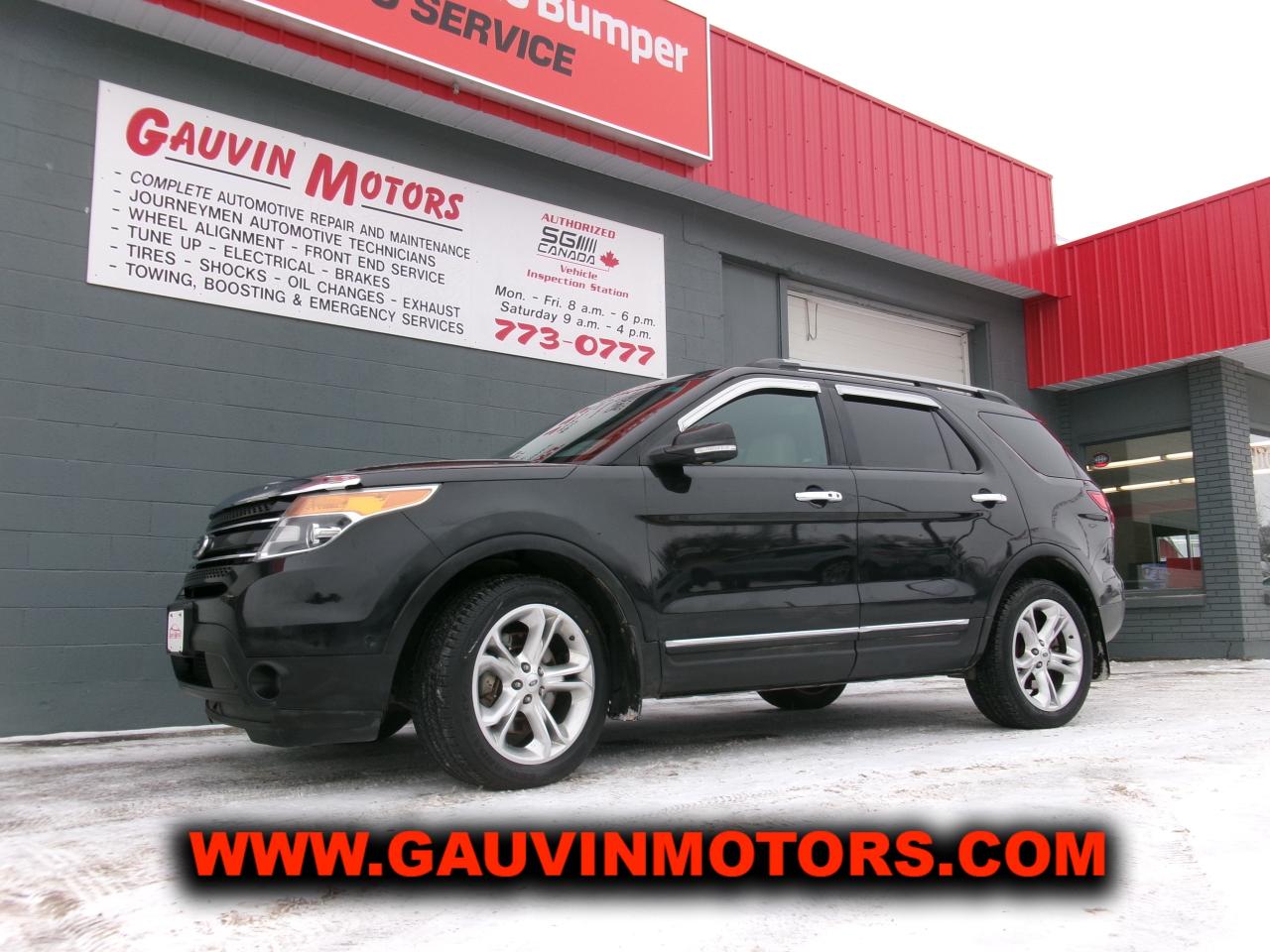 Used 2013 Ford Explorer Limited 4WD 7 Pass, Leather, Pano, Nav, On Sale! for sale in Swift Current, SK