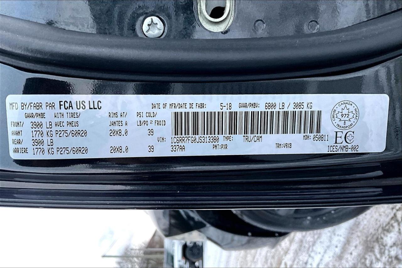 2018 RAM 1500 Black Express Quad Cab | Spray Liner | 4X4 Photo