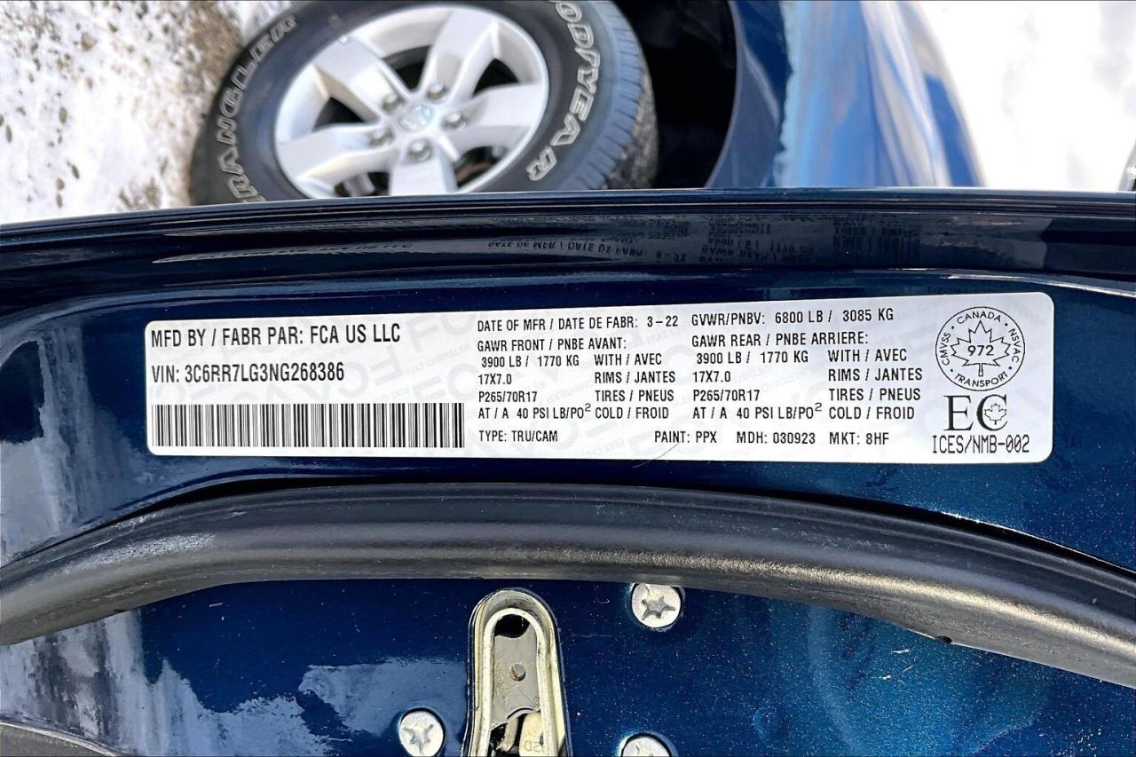 2022 RAM 1500 Classic SLT Crew | Alpine | Tow Pkg | Liner | 4X4 Photo