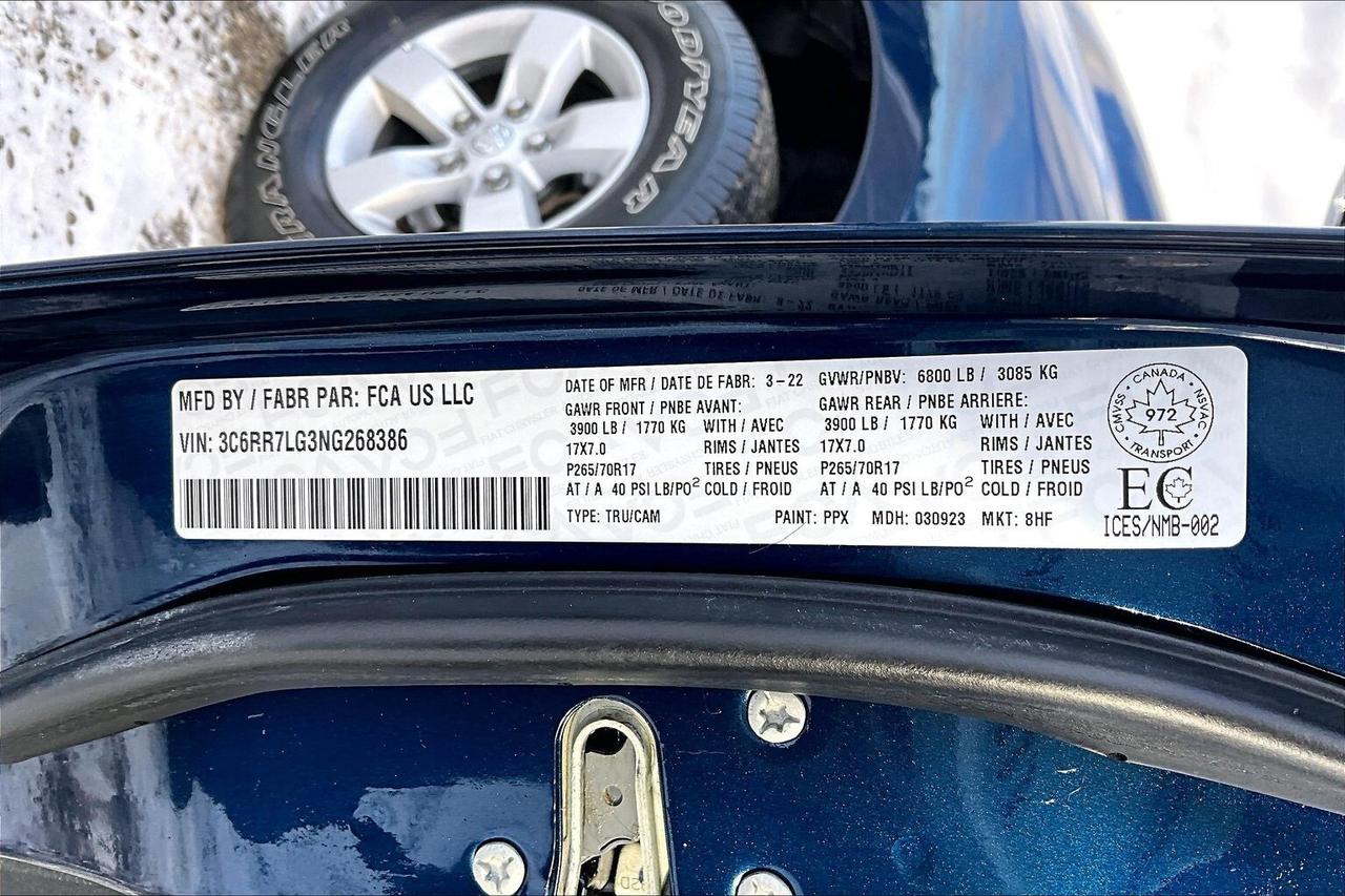 2022 RAM 1500 Classic SLT Crew | Alpine | Tow Pkg | Liner | 4X4 Photo