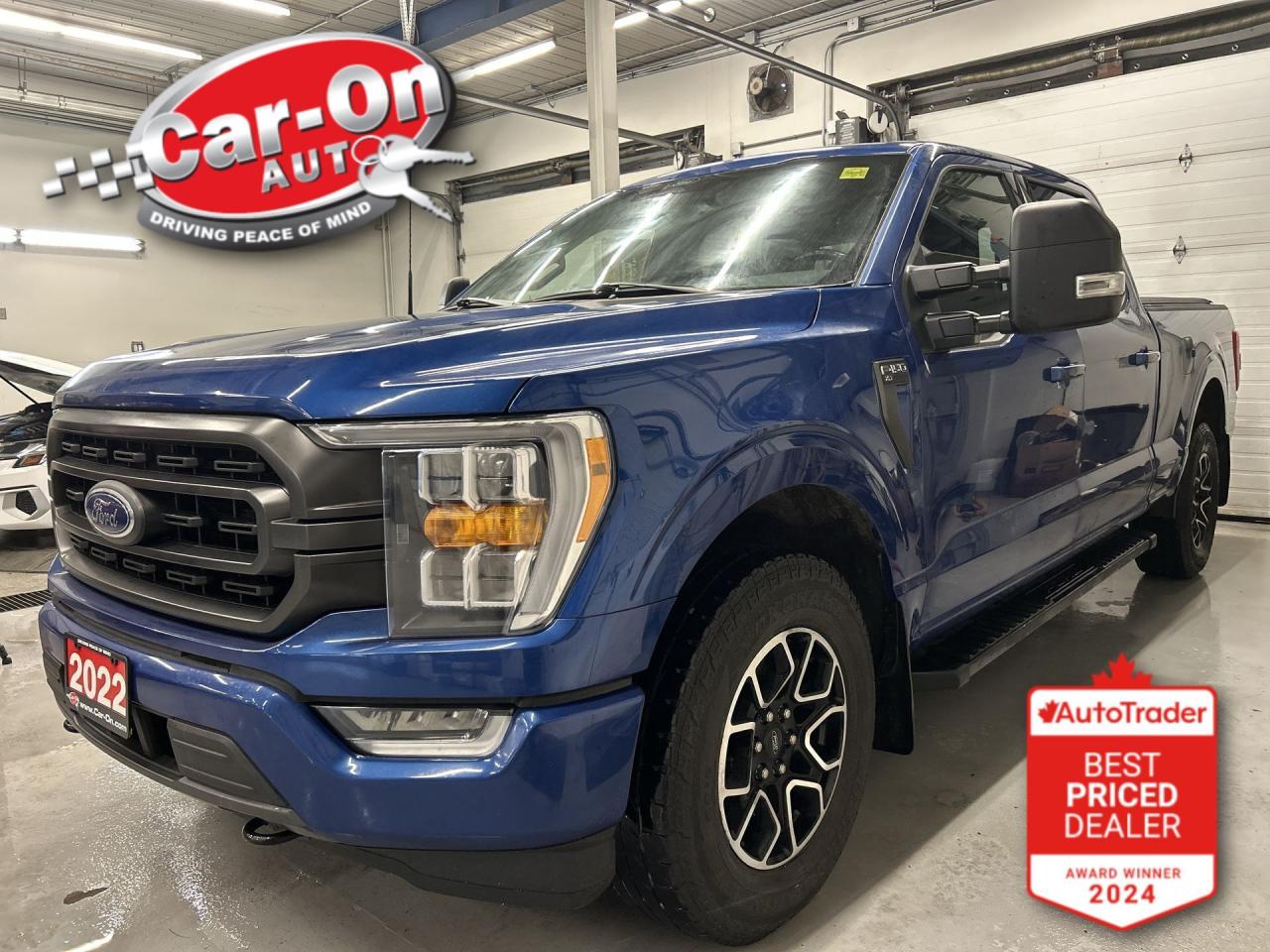 XLT SPORT SUPERCREW 4X4 W/ 400HP 3.5L ECOBOOST!! Heated seats, massive 12-inch touchscreen w/ Android Auto/ Apple CarPlay, remote start, 18-inch alloys, adaptive cruise control, blind spot monitor, rear cross-traffic alert, pre-collision system, lane departure alert, backup camera w/ rear park sensors, tonneau cover, 6-foot 6-inch box w/ bedliner, bed lights, tow package w/ integrated trailer brake controller & pro trailer backup assist, tow mirrors, zone lighting, premium Bang & Olufsen audio system, dual-zone climate control, keyless entry w/ push start, power seat, power locks, power windows, power mirrors, power locking tailgate, automatic headlights w/ auto highbeams, Bluetooth and more!!This vehicle just landed and is awaiting a full detail and photo shoot. Contact us and book your road test today!