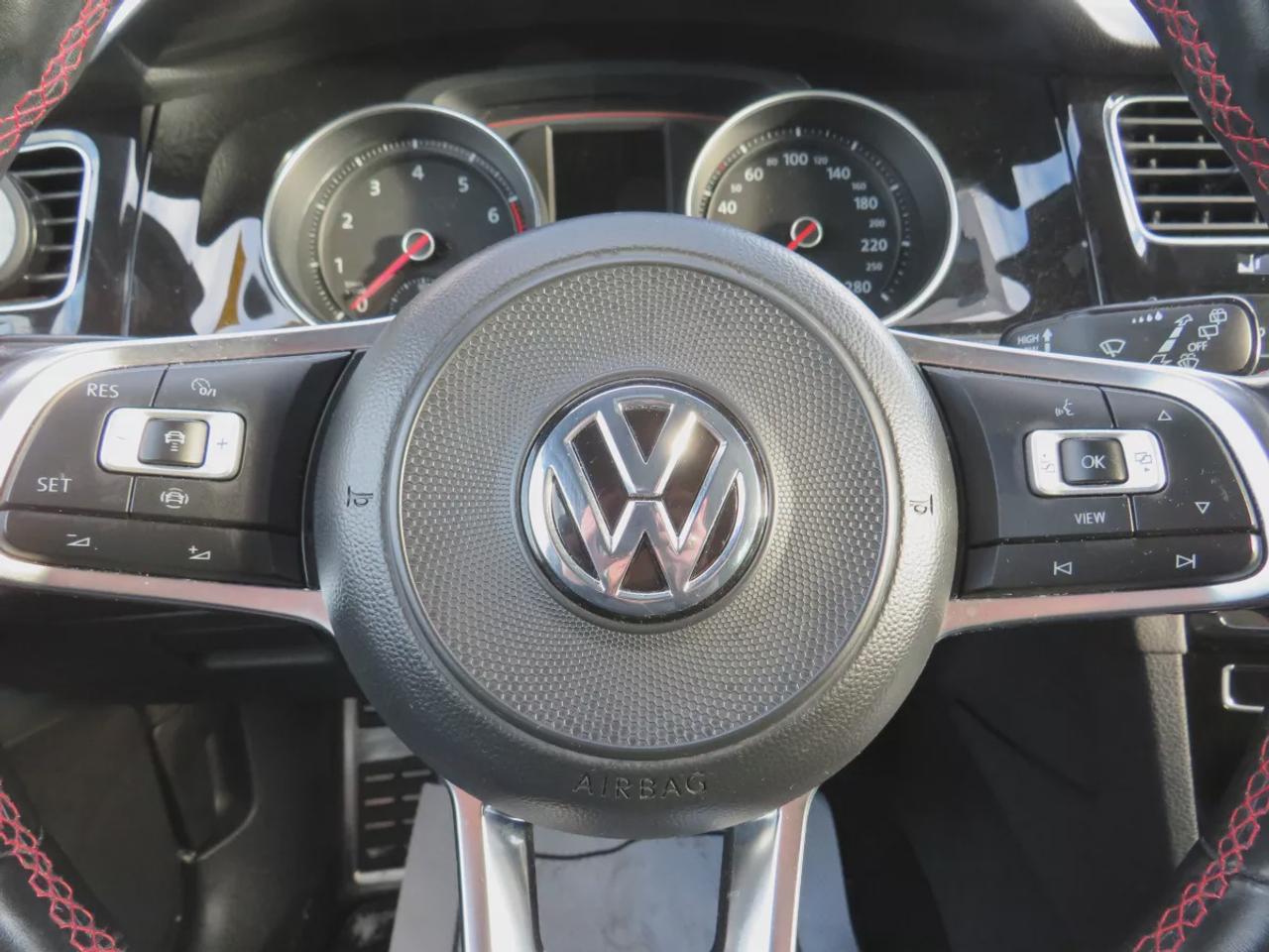 2020 Volkswagen Golf GTI Autobahn GTI Autobahn  | Safety Certified | Manual Transmission | Fog Lights | Alloy Rims | Leather | Reverse Camera | Navigation | Sunroof | Heated Seats | Power Seats | Rear Privacy Cover | Push Button Start | Drive Modes | Digital Touchscreen | Dua Photo