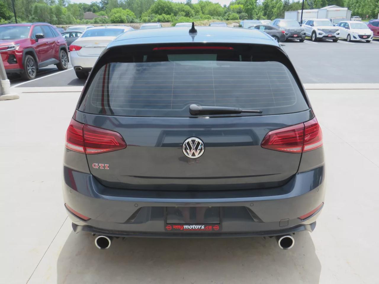 2020 Volkswagen Golf GTI Autobahn GTI Autobahn  | Safety Certified | Manual Transmission | Fog Lights | Alloy Rims | Leather | Reverse Camera | Navigation | Sunroof | Heated Seats | Power Seats | Rear Privacy Cover | Push Button Start | Drive Modes | Digital Touchscreen | Dua Photo