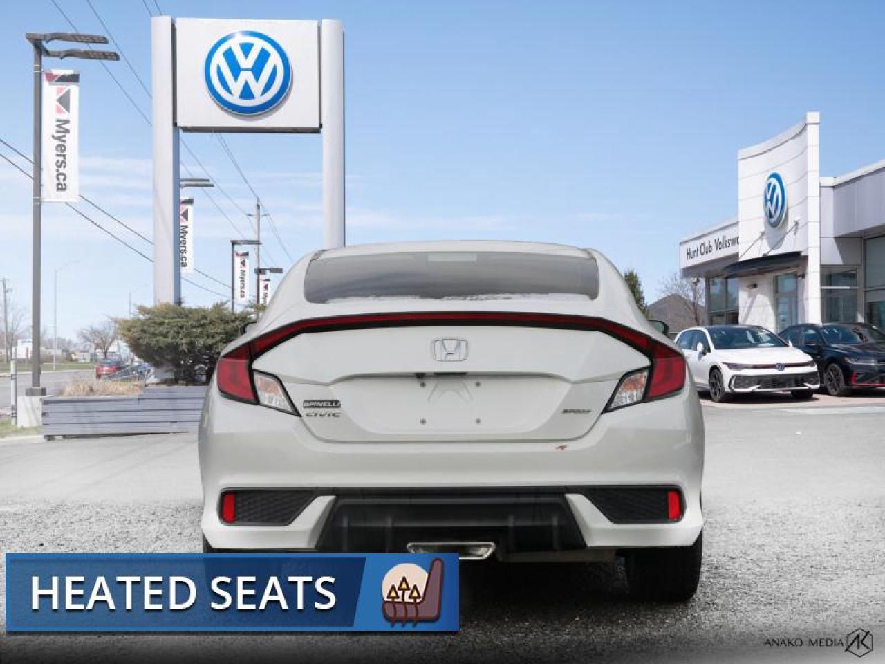 2019 Honda Civic COUPE Sport CVT  - Sunroof -  Heated Seats Photo