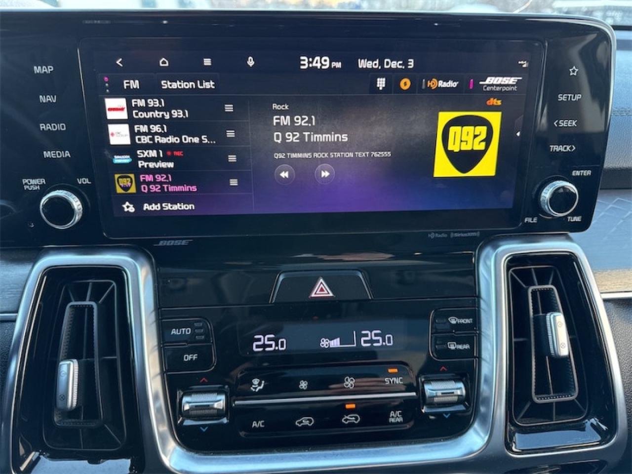 2022 Kia Sorento SX  Panoramic Sunroof - $248 B/W Photo