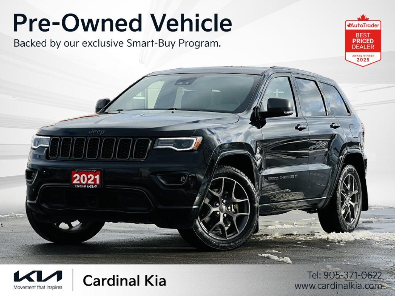Used 2021 Jeep Grand Cherokee 80th Anniversary Edition 4WD for sale in Niagara Falls, ON