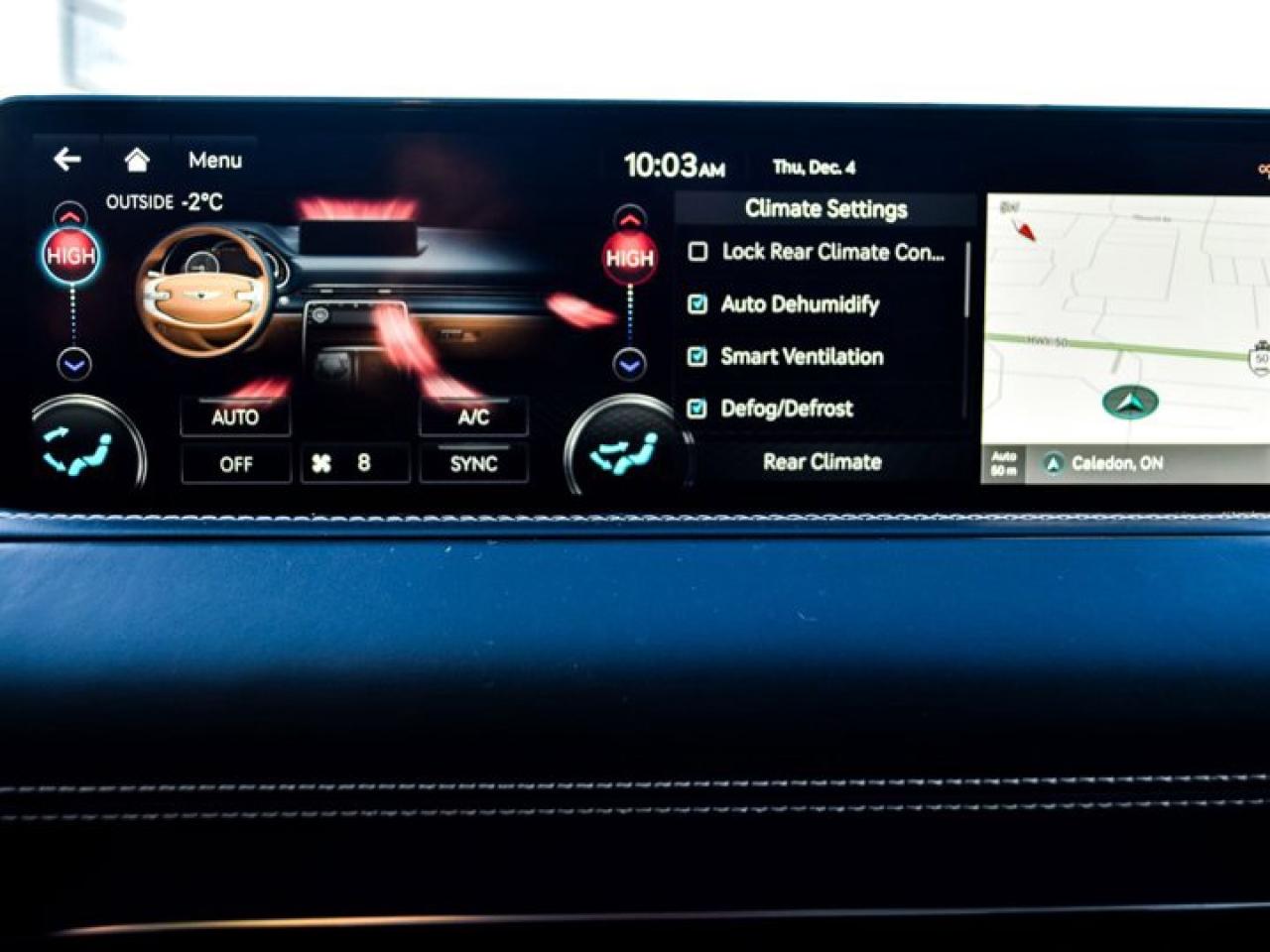 2024 Genesis GV80 2.5T Advanced AWD Pano Sunroof Navi Heated Frt Seats R-Start Photo