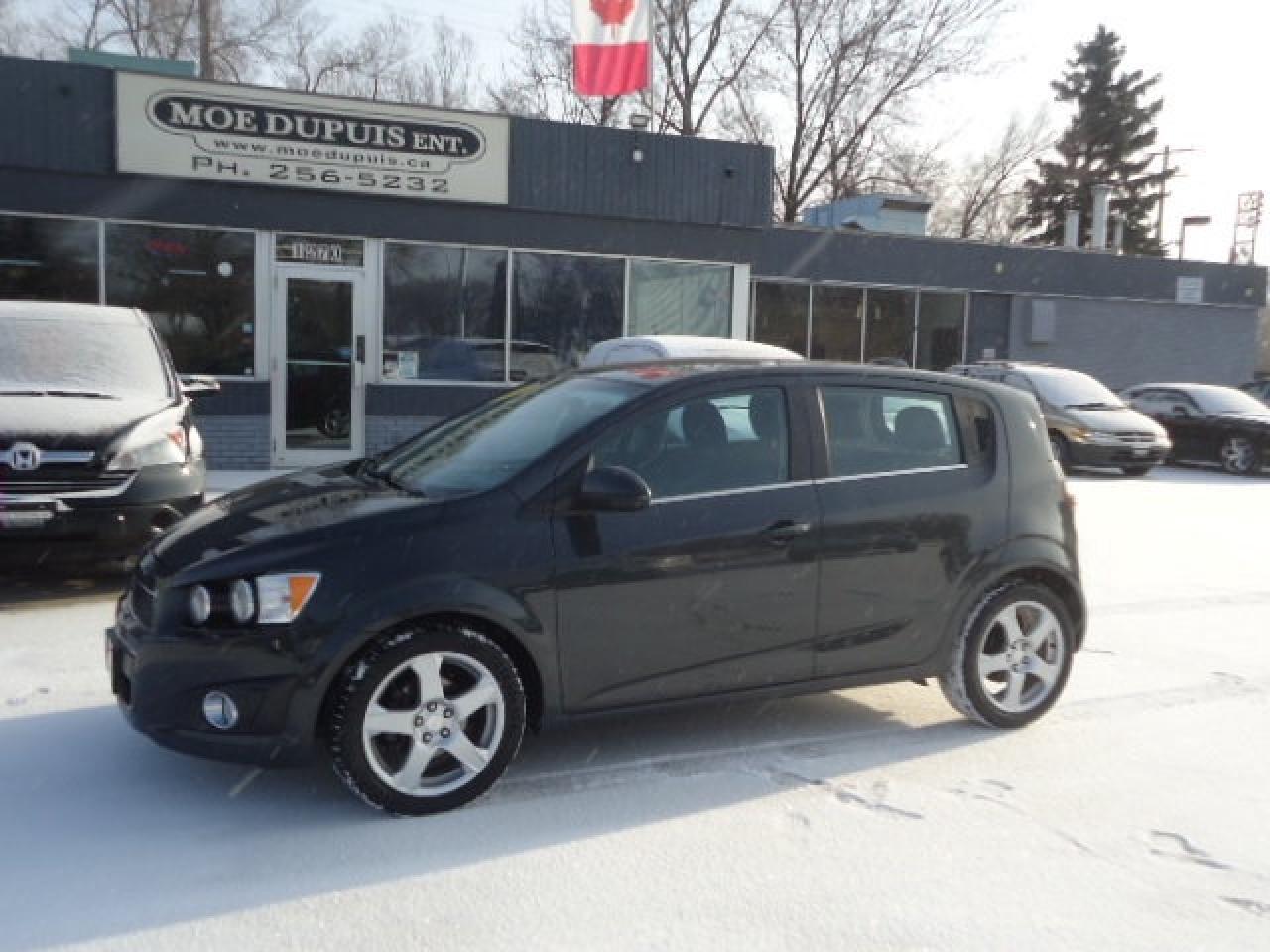 Used 2015 Chevrolet Sonic LT, EXTRA CLEAN !! RUST FREE!!! ONLY 118 000KMS!!! for sale in Winnipeg, MB