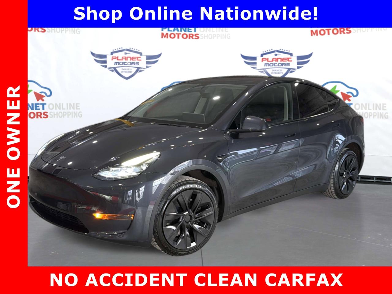 *ONE OWNER / CLEAN CARFAX / NO ACCIDENT / SHOWROOM CONDITION.*Dealer Certified Pre-Owned. This Tesla Model Y boasts an Electric engine powering this Automatic transmission. Wireless Phone Connectivity, Window Grid Antenna, Wheels: 19 x 9.5 Gemini Dark No longer available for factory ordering; standard equipment as of July 11, 2024..*This Tesla Model Y Features the Following Options *Wheels w/Full Wheel Covers, Voice Activated Dual Zone Front Automatic Air Conditioning w/Steering Wheel Controls, Vision Park Assist Front And Rear Parking Sensors w/Rear Camera, Vegan Leather Seat Trim, Valet Function, Trunk/Hatch Auto-Latch, Trip Computer, Transmission: 1-Speed Automatic, Tracker System, Towing Equipment -inc: Trailer Sway Control.*Visit Us Today *For a must-own Tesla Model Y come see us at Planet Motors, 30 Major Mackenzie Dr. E, Richmond Hill, ON L4C 1G7. Just minutes away!