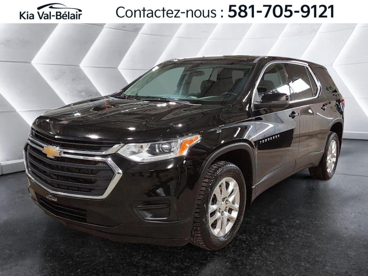 Used 2021 Chevrolet Traverse LS *AWD *V6 *310HP *CAMÉRA *CARPLAY *BOUTON-POUSSOIR for sale in Québec, QC