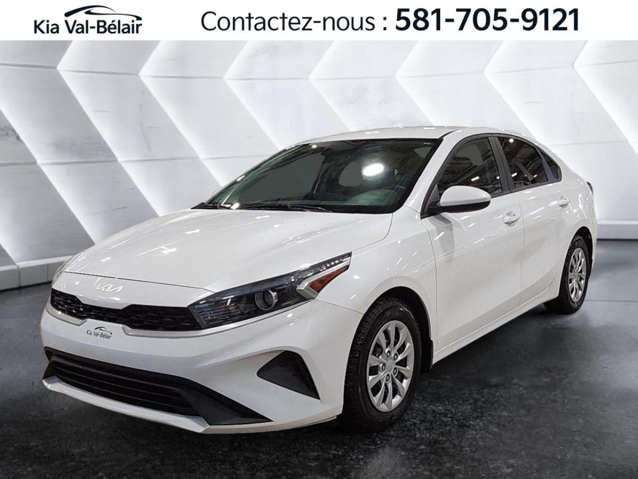 Used 2023 Kia Forte LX *A/C *CRUISE *CAMERA *CARPLAY *SIEGES CHAUFF for sale in Québec, QC