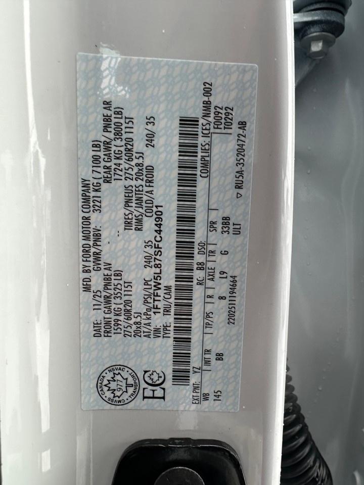 2025 Ford F-150 Lariat 4WD SuperCrew 5.5' Box Photo