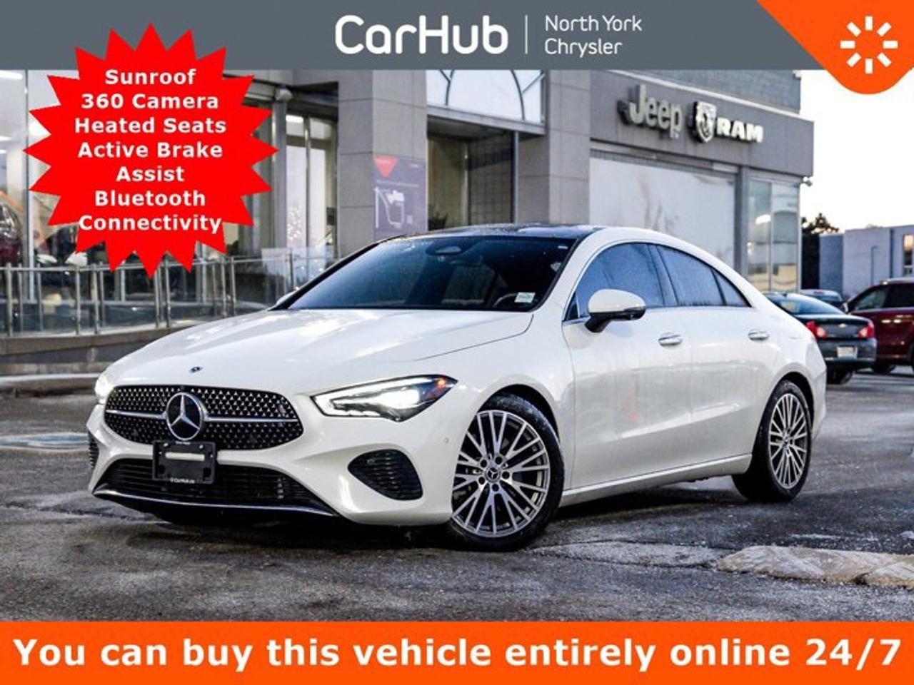 2025 Mercedes-Benz CLA-Class 250 Sunroof 360 Camera Heated Seats Active Brake Assist Photo