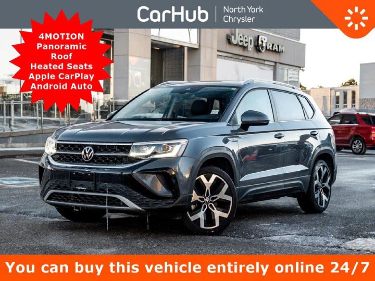 2022 Volkswagen Taos Highline 4MOTION Panoroof Heated Seats Apple CarPlay Android Auto Photo