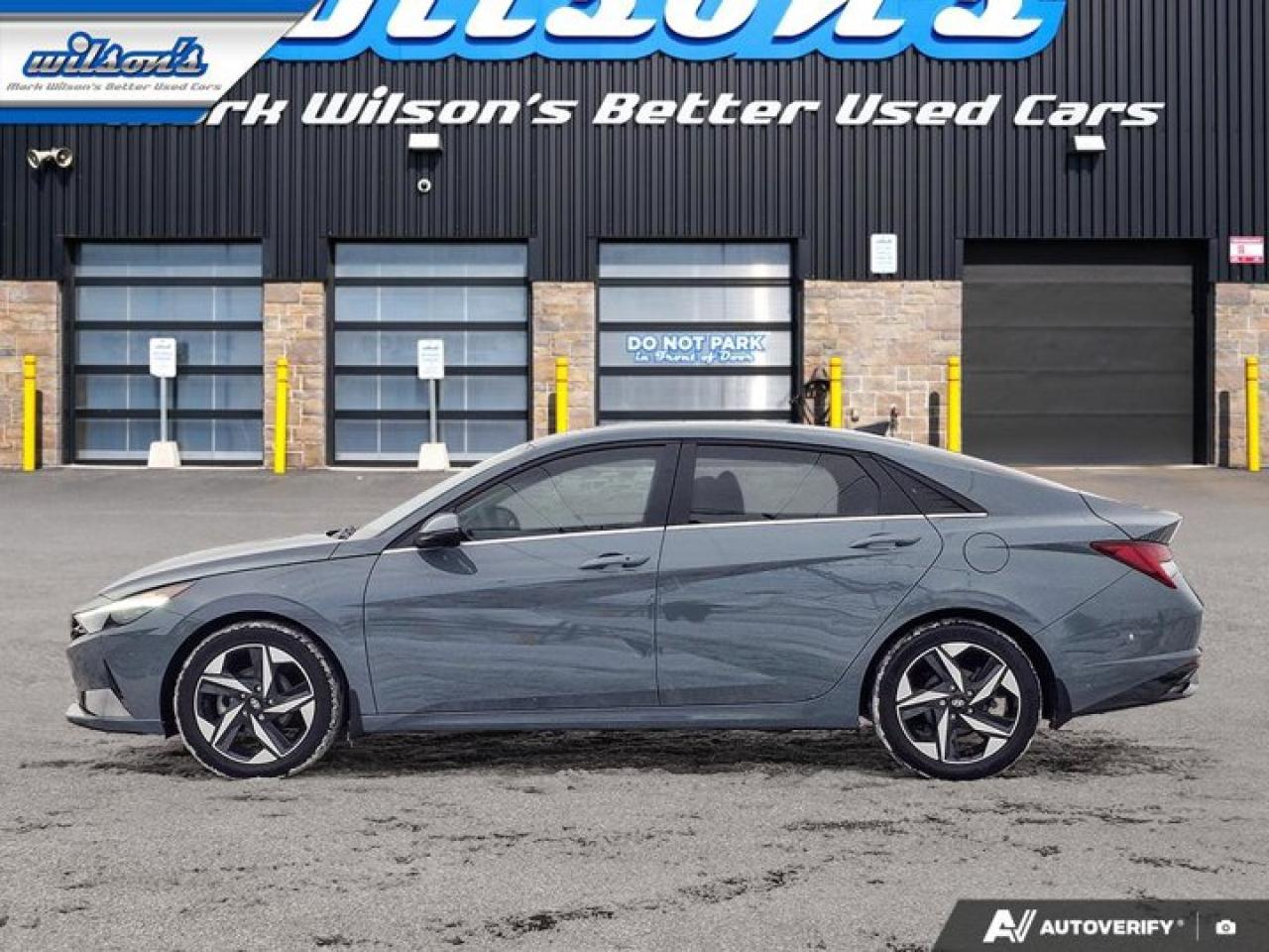 2022 Hyundai Elantra Ultimate | Leather | Sunroof | Heated Wheel + Seats | Rear Camera | CarPlay + Android | and More ! Photo