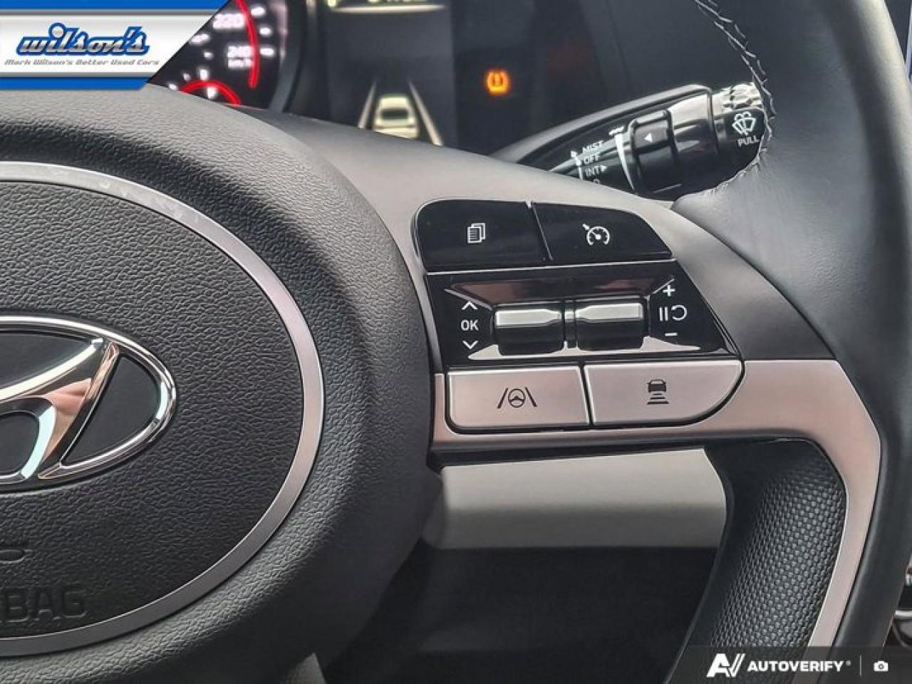 2022 Hyundai Elantra Ultimate | Leather | Sunroof | Heated Wheel + Seats | Rear Camera | CarPlay + Android | and More ! Photo