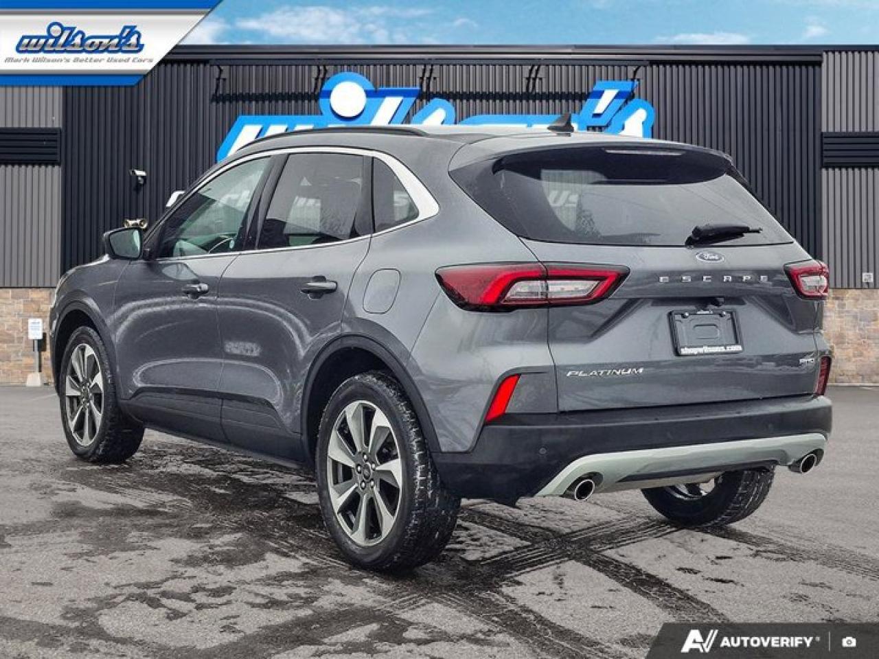 2023 Ford Escape Platinum AWD | Nav | Leather | Apple Carplay | Remote Start | 360 Cam | Heated Seats | and More ! Photo2