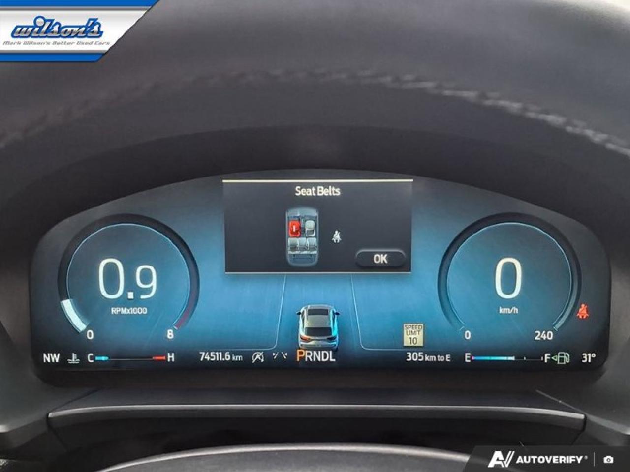 2023 Ford Escape Platinum AWD | Leather | Heated Seats | Nav | 360 Cam | Apple Carplay | Safety Tech | and More ! Photo