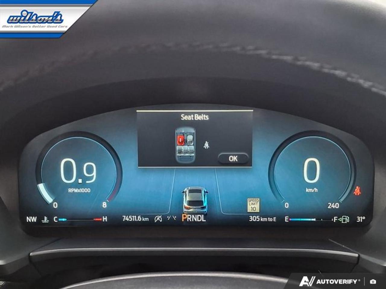 2023 Ford Escape Platinum AWD | Leather | Heated Seats | Nav | 360 Cam | Apple Carplay | Safety Tech | and More ! Photo