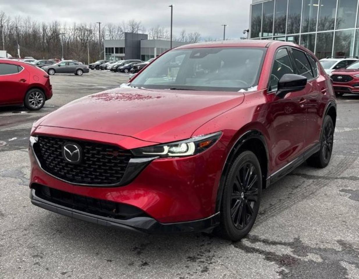 2022 Mazda CX-5 Sport Design AWD | Leather | Sunroof | Heated + Ventilated Seats | Heated Steering | and Much More ! Photo0