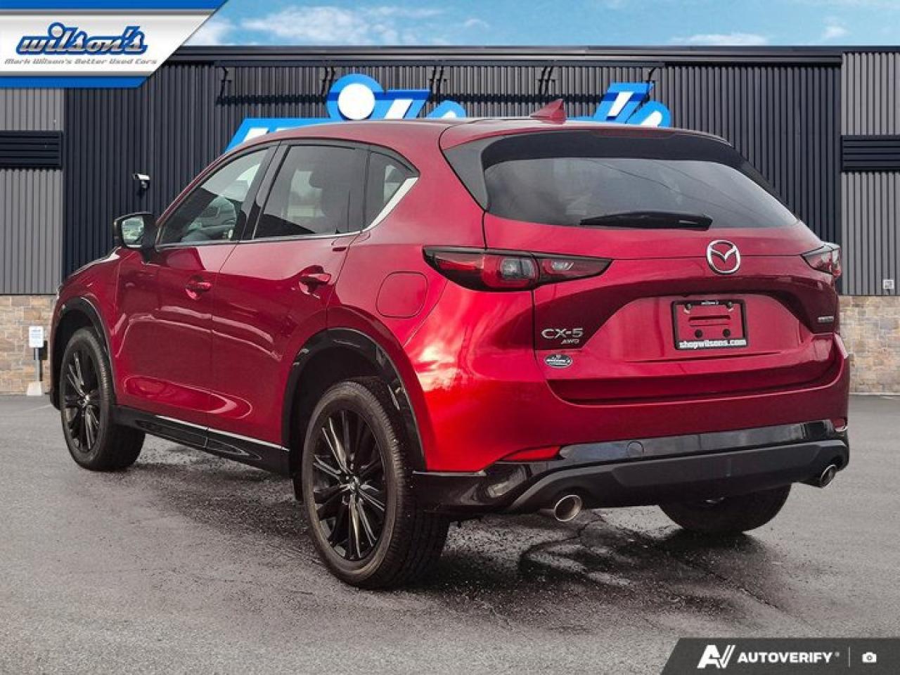 2022 Mazda CX-5 Sport Design AWD | Leather | Sunroof | Heated + Ventilated Seats | Heated Steering | and Much More ! Photo2