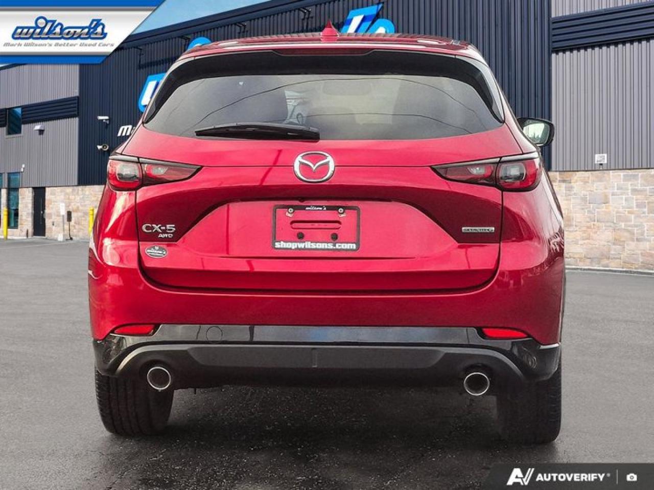2022 Mazda CX-5 Sport Design AWD | Leather | Sunroof | Heated + Ventilated Seats | Heated Steering | and Much More ! Photo