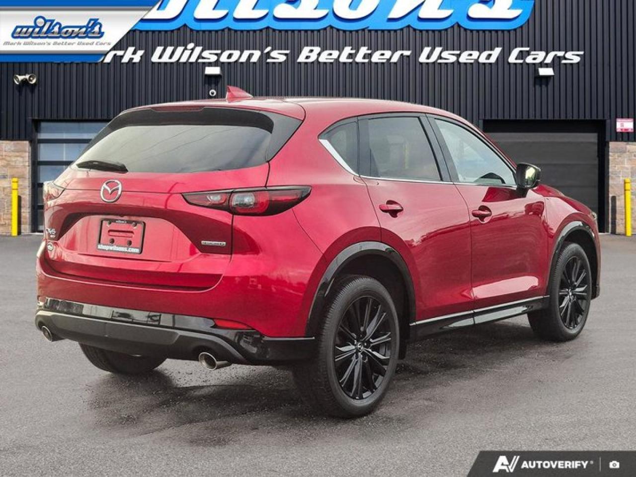 2022 Mazda CX-5 Sport Design AWD | Leather | Sunroof | Heated + Ventilated Seats | Heated Steering | and Much More ! Photo