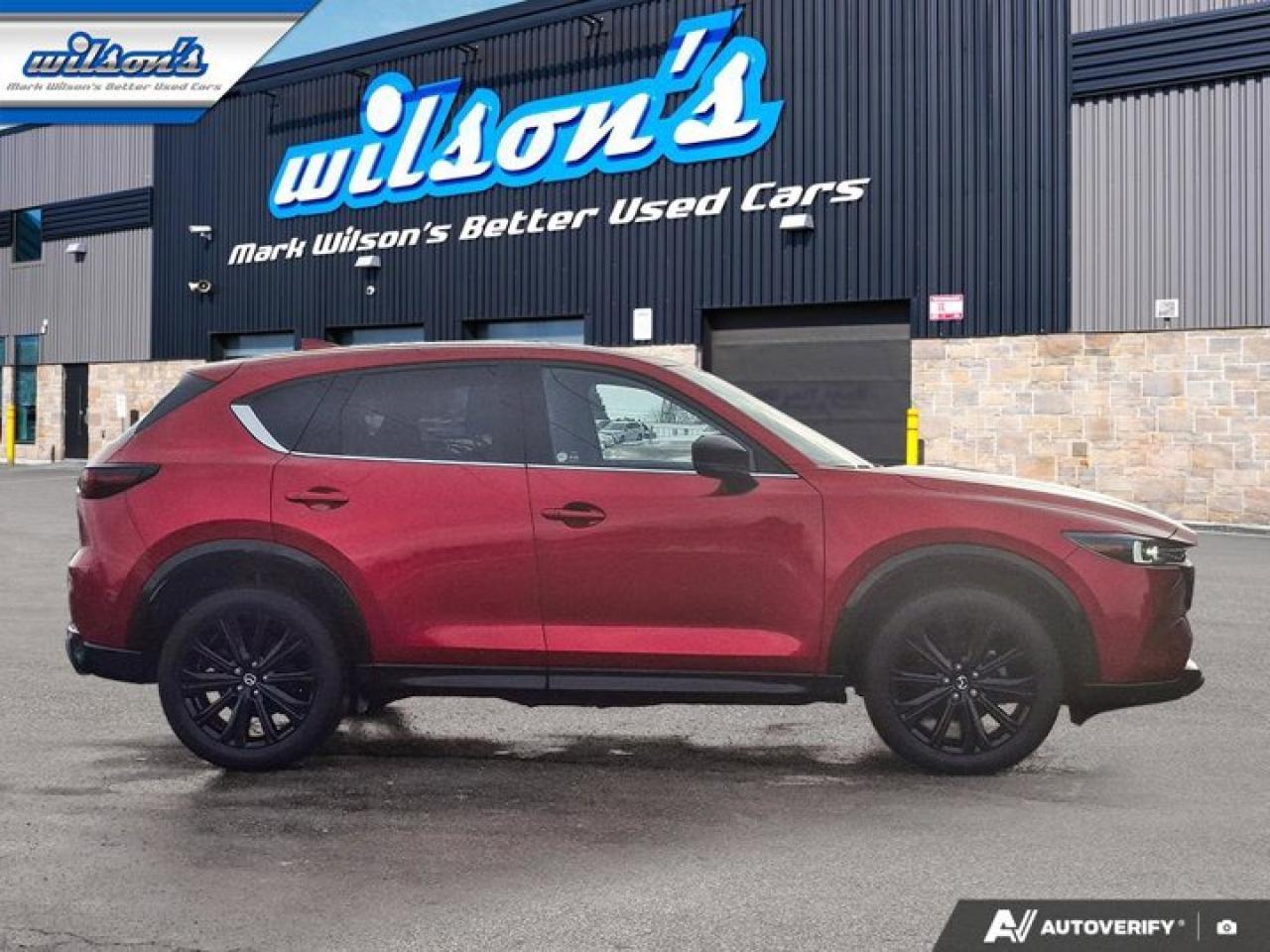 2022 Mazda CX-5 Sport Design AWD | Leather | Sunroof | Heated + Ventilated Seats | Heated Steering | and Much More ! Photo