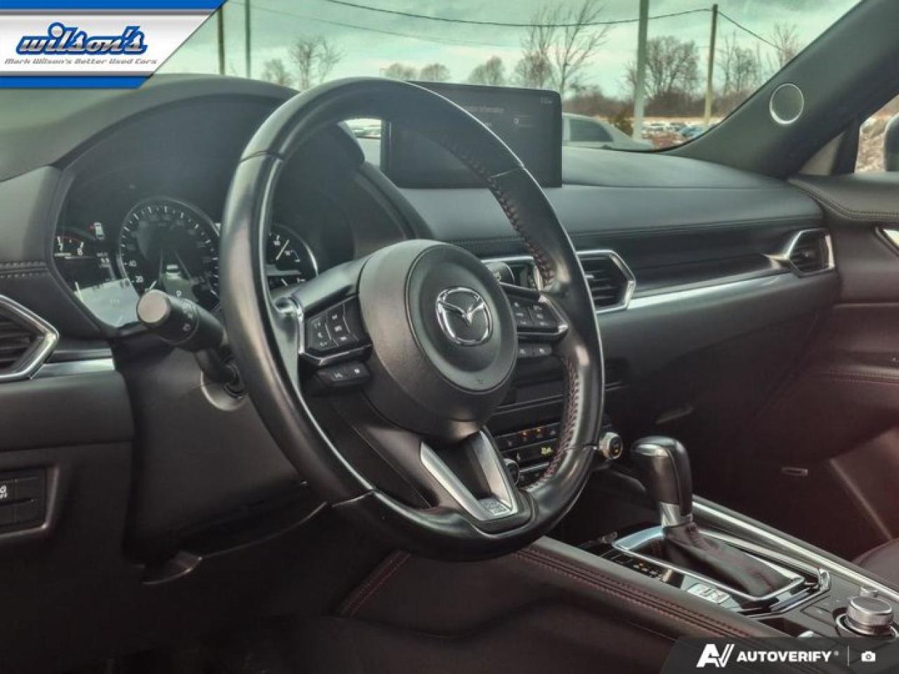 2022 Mazda CX-5 Sport Design AWD | Leather | Sunroof | Heated + Ventilated Seats | Heated Steering | and Much More ! Photo