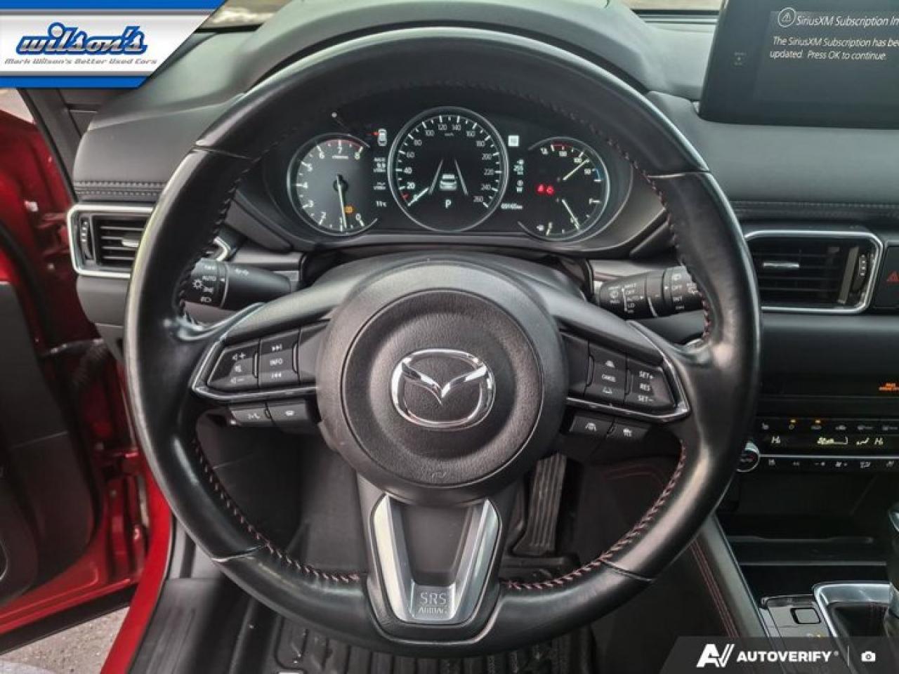 2022 Mazda CX-5 Sport Design AWD | Leather | Sunroof | Heated + Ventilated Seats | Heated Steering | and Much More ! Photo