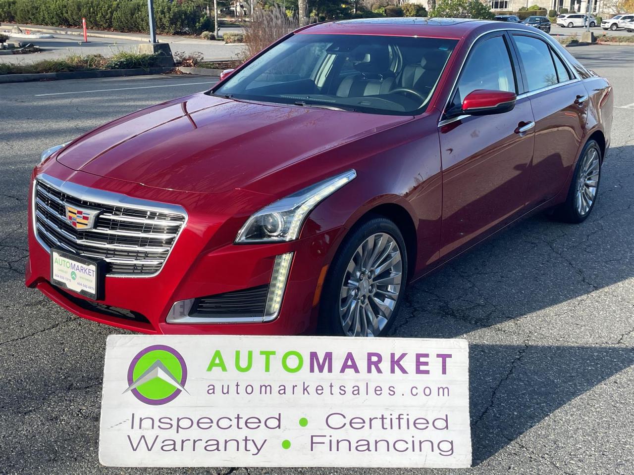 Used 2019 Cadillac CTS YEAR END BLOWOUT***LUXURY AWD TURBO LOADED FINANCING WARRANTY INSPECTED! for sale in Surrey, BC