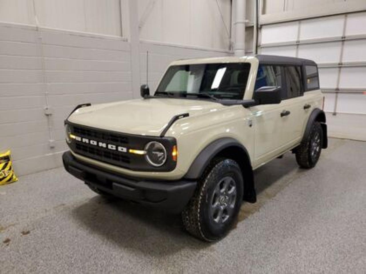 The 2025 Ford Bronco Big Bend looks absolutely stunning in Desert Sand. Sporting an aggressive stance and a rugged, yet refined design, this full-sized 5-passenger SUV is powered by a 2.3L EcoBoost® engine producing 300 horsepower and 325 lb-ft of torque. Paired with a 10-speed automatic transmission, the Bronco Big Bend delivers smooth power delivery and engaging driving experience, whether youre navigating city streets or tackling off-road trails. With fuel mileage rated at 12.0L/100 km (24 Mile Per Gallon) combined highway/city.

Key Features:
4X4
BLIS® (Blind Spot Information System) with Cross-Traffic Alert
Lane-Keeping System
Pre-Collision Assist with Emergency Braking
Rear View Camera with Backup Assist Grid Lines
Remote Keyless Entry with Push-Button Start
Removable Doors & Roof 
Wireless Apple CarPlay® and Android Auto
17 All-Terrain Tires & Carbonized Grey Aluminum Wheels
Dual-Zone Electronic Automatic Temperature Control with Air Conditioning
Front Heated Seats
FordPass Connect with Remote Start
SYNC® 4 with 12 Touchscreen
Terrain Management System with G.O.A.T. Modes 
Engine Block Heater
Hard Top Moulded in Color
Sound Deadening Headliner

Moose Jaw Ford, conveniently located at 1010 North Service Road in Moose Jaw, is your trusted destination for all your automotive needs. With an impressive 4.8-star Google rating from nearly 1,500 reviews, we are proud to deliver an exceptional vehicle-buying experience tailored just for you. Our Moose Jaw Motives set us apart, offering unbeatable value like half-priced oil changes for life on pre-owned vehicles, one year of key and remote protection, and one year of tire and rim protection. Enjoy peace of mind with every purchase. At Moose Jaw Ford, were committed to driving positive change in our community by combining exceptional service, high-quality vehicles, and a guest-first approach. Visit us today!