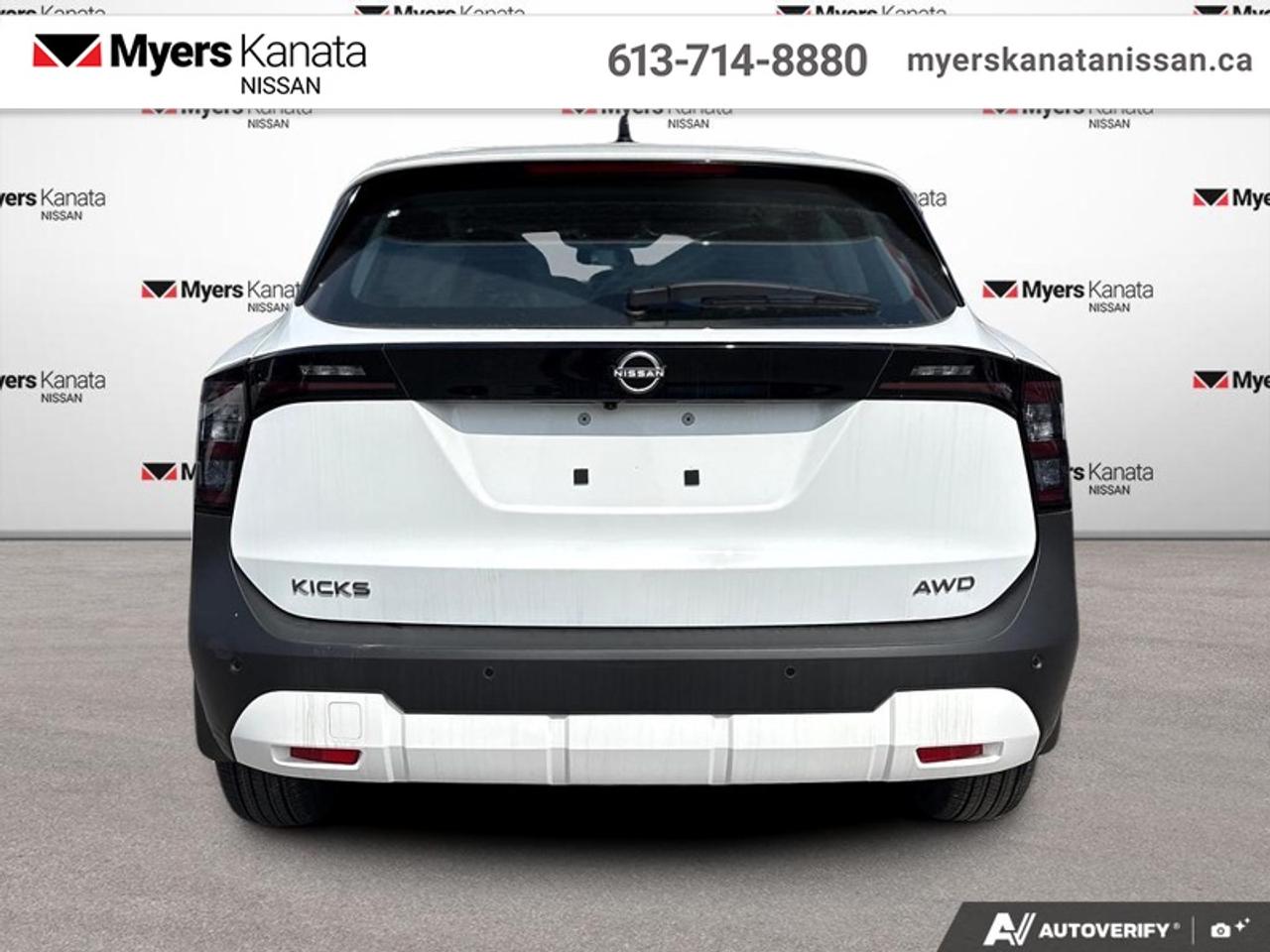 2026 Nissan Kicks S AWD  - Heated Seats - $226 B/W Photo3