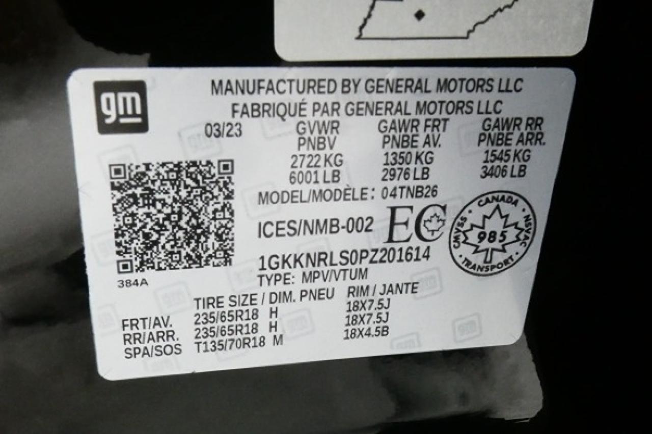 2023 GMC Acadia SLE AWD w/Htd clth, S/R, NAV, BUC - Photo #23