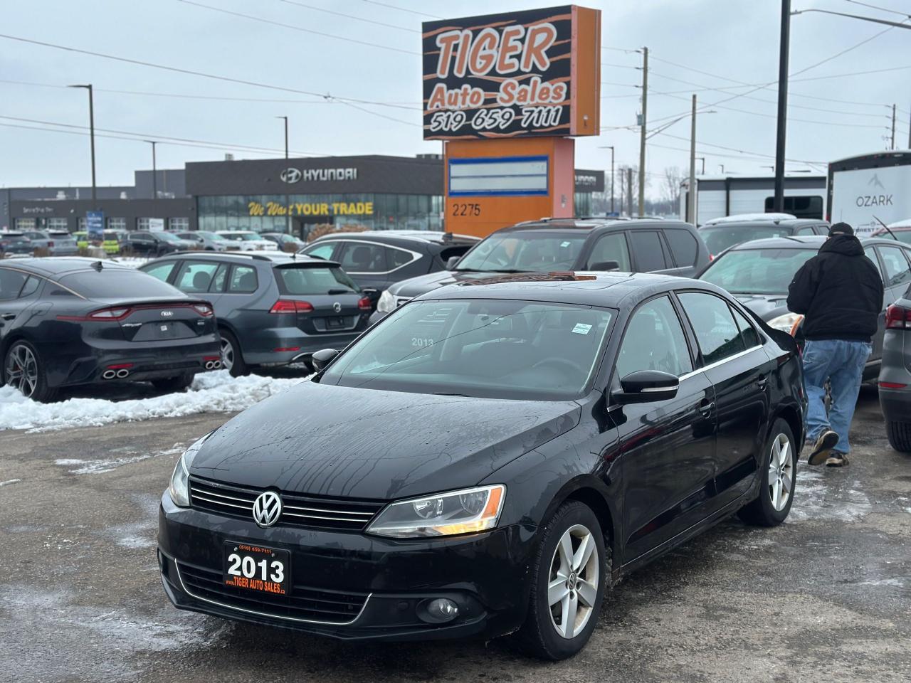 2013 Volkswagen Jetta TDI, DIESEL, MANUAL, SUNROOF, ALLOYS, AS IS
