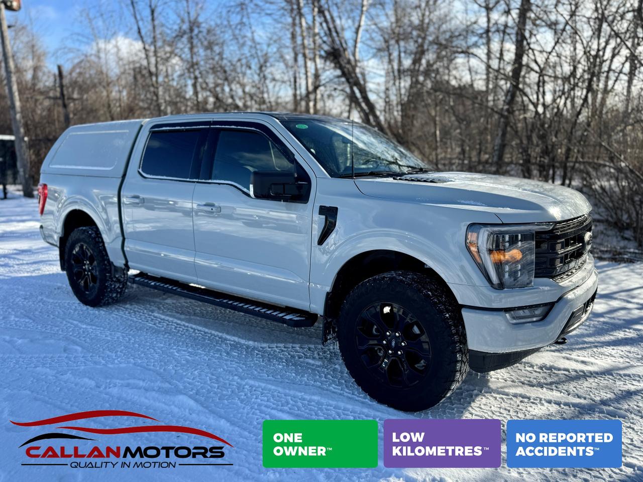 2023 Ford F-150 XLT Sport Package with Black Package 4WD w/ Cap