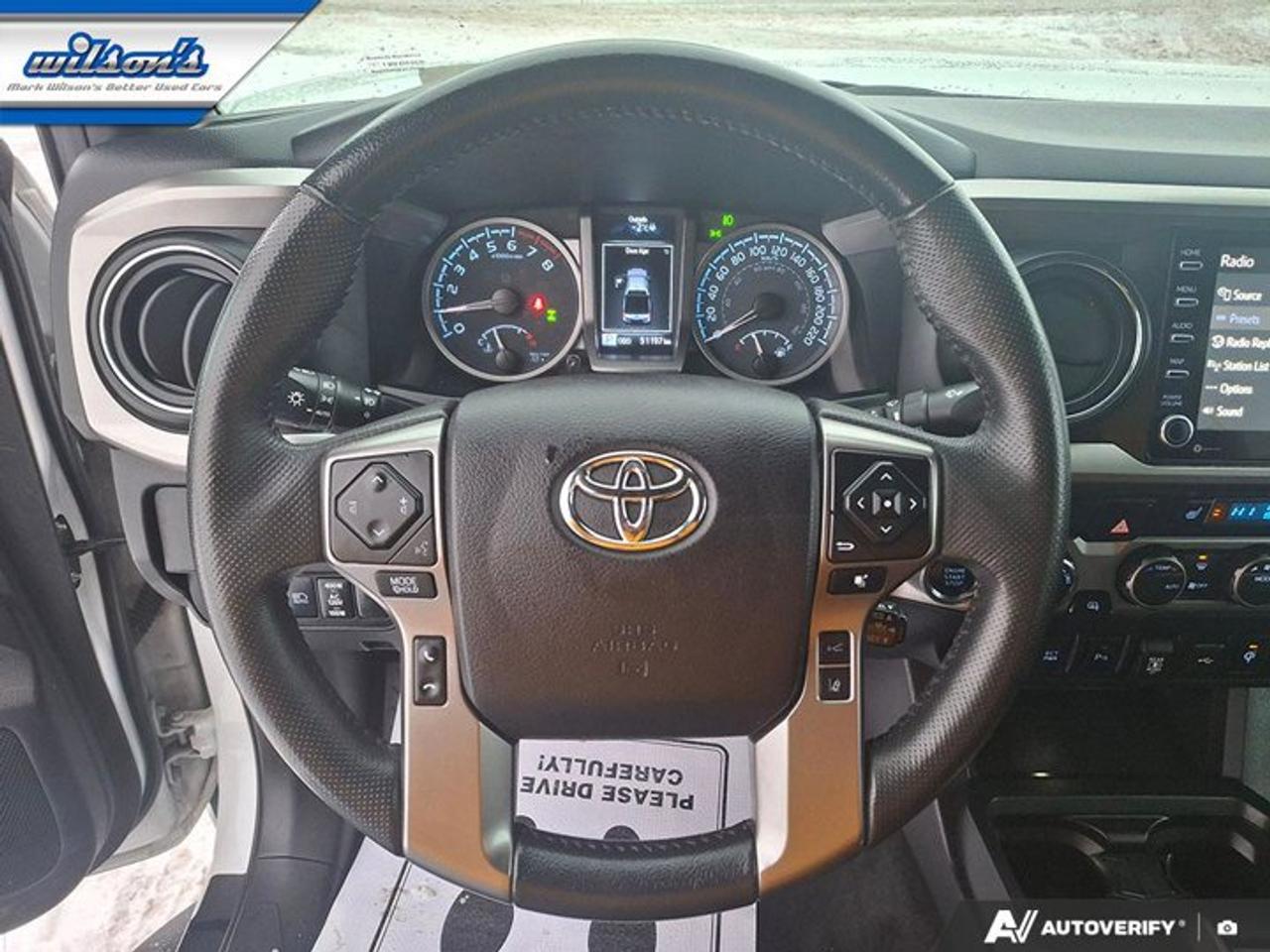 2022 Toyota Tacoma Nightshade Crew 4X4 | V6 | Leather | Sunroof | JBL | 360 Camera | BSM | Radar Cruise | and More ! Photo