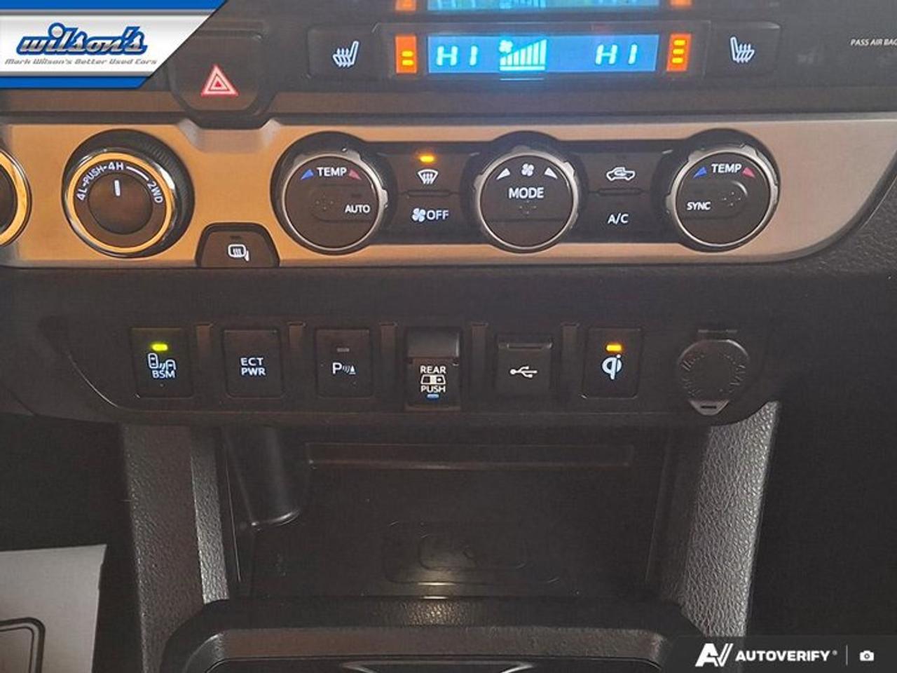 2022 Toyota Tacoma Nightshade Crew 4X4 | V6 | Leather | Sunroof | JBL | 360 Camera | BSM | Radar Cruise | and More ! Photo