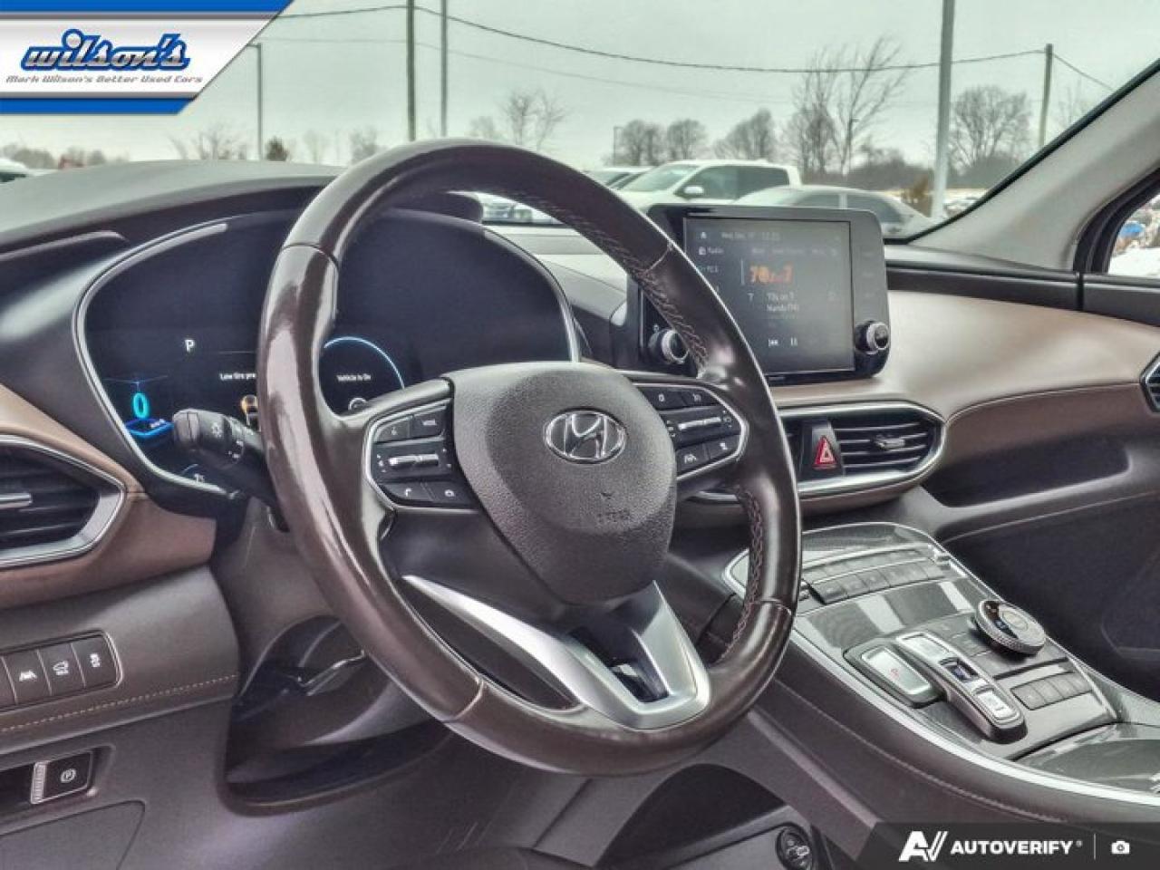 2022 Hyundai Santa Fe Plug-In Hybrid Luxury AWD | Plug-in Hybrid | Leather | Sunroof | Cooled + Heated Seats | Adaptive Cruise and More ! Photo