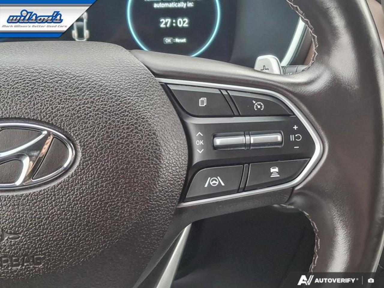 2022 Hyundai Santa Fe Plug-In Hybrid Luxury AWD | Plug-in Hybrid | Leather | Sunroof | Cooled + Heated Seats | Adaptive Cruise and More ! Photo