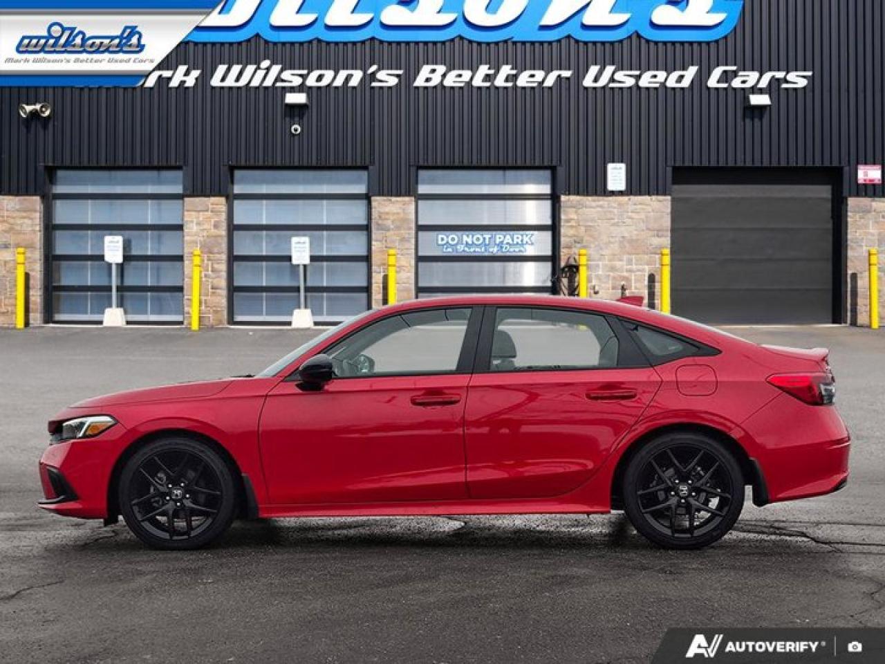 2024 Honda Civic Sedan Sport | Sunroof | Adaptive Cruise | Heated Wheel + Seats | CarPlay + Android | Rear Cam | and More ! Photo