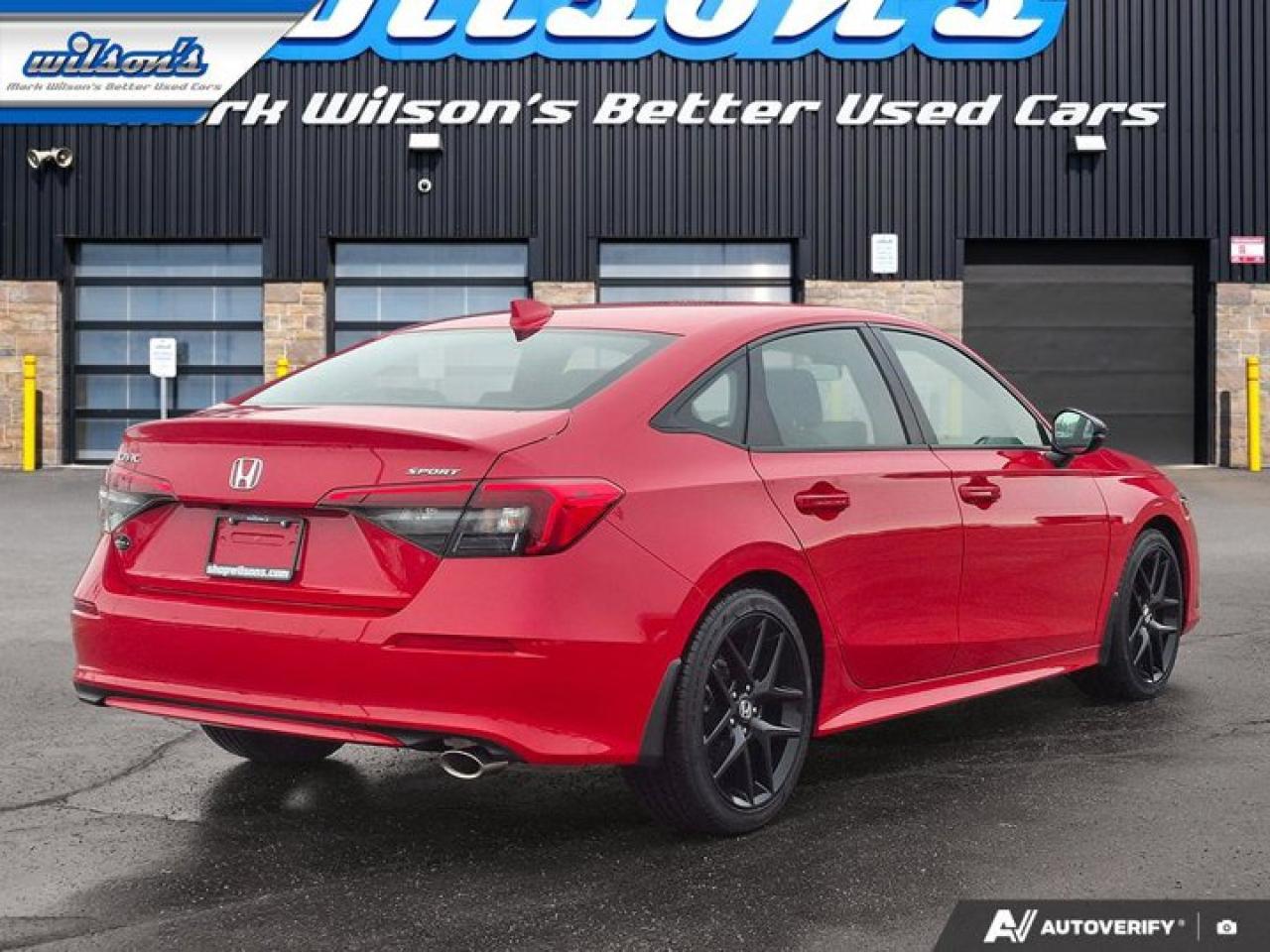 2024 Honda Civic Sedan Sport | Sunroof | Adaptive Cruise | Heated Wheel + Seats | CarPlay + Android | Rear Cam | and More ! Photo