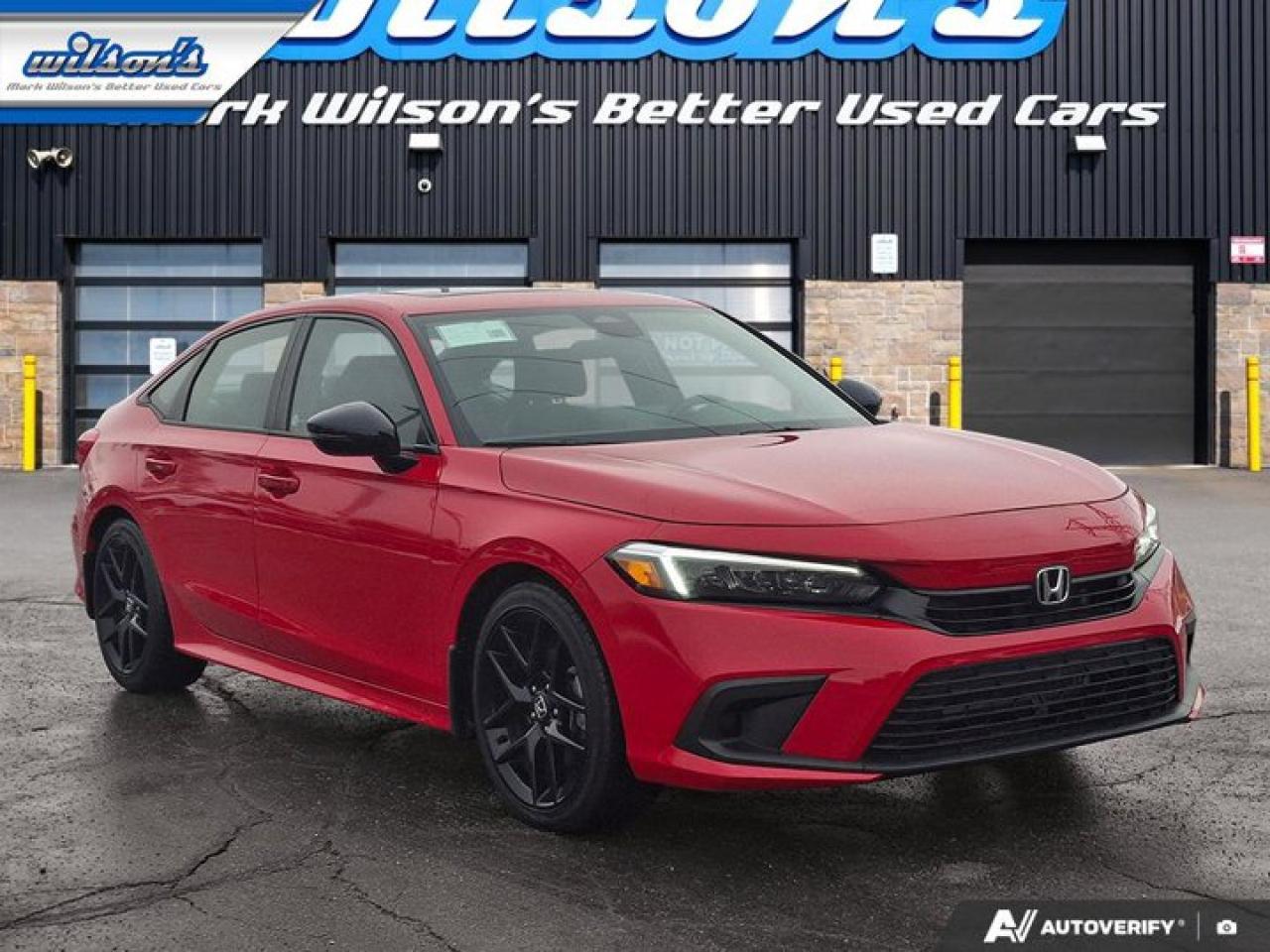 2024 Honda Civic Sedan Sport | Sunroof | Adaptive Cruise | Heated Wheel + Seats | CarPlay + Android | Rear Cam | and More ! Photo