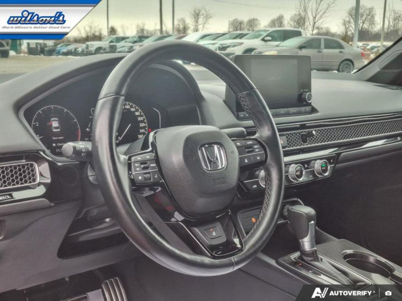 2024 Honda Civic Sedan Sport | Sunroof | Adaptive Cruise | Heated Wheel + Seats | CarPlay + Android | Rear Cam | and More ! Photo