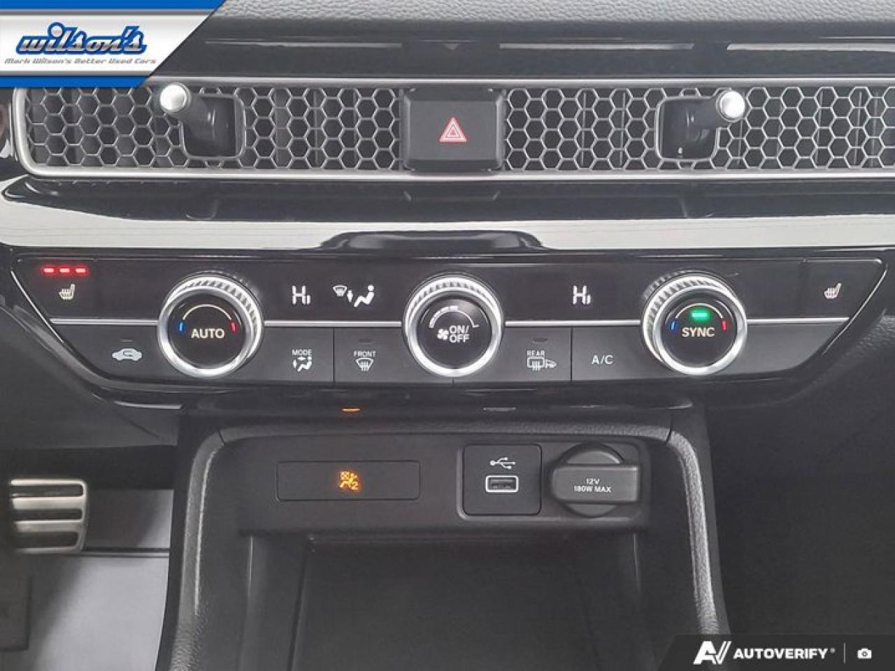 2024 Honda Civic Sedan Sport | Sunroof | Adaptive Cruise | Heated Wheel + Seats | CarPlay + Android | Rear Cam | and More ! Photo